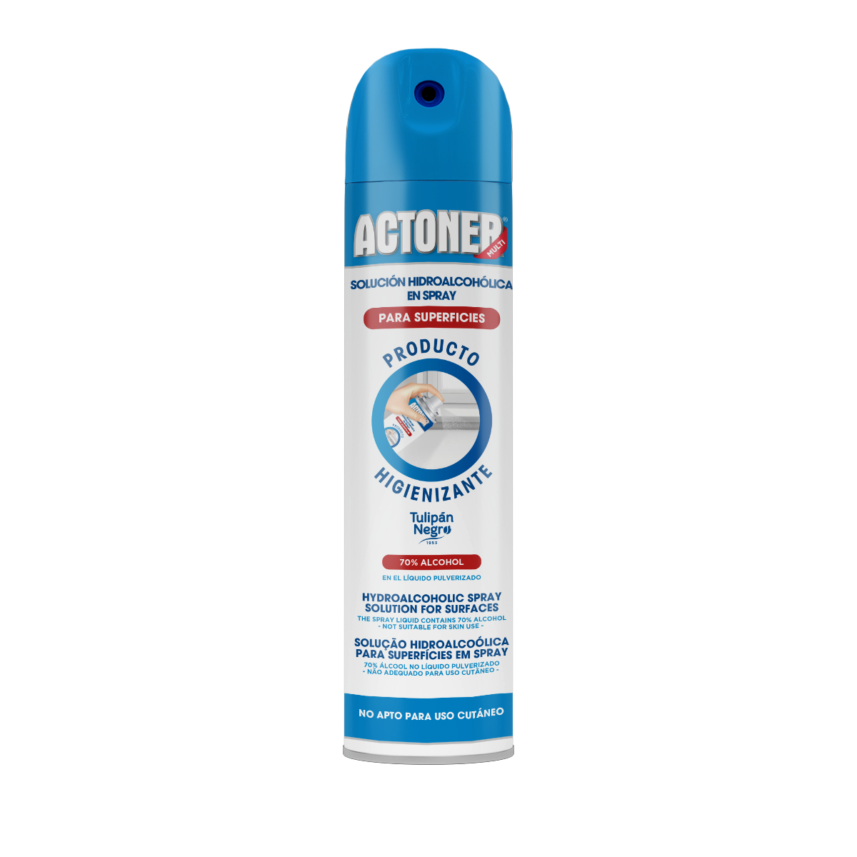 Lot de 12 spray désinfectant nettoyant multi-Surface tulipan negro 400ML