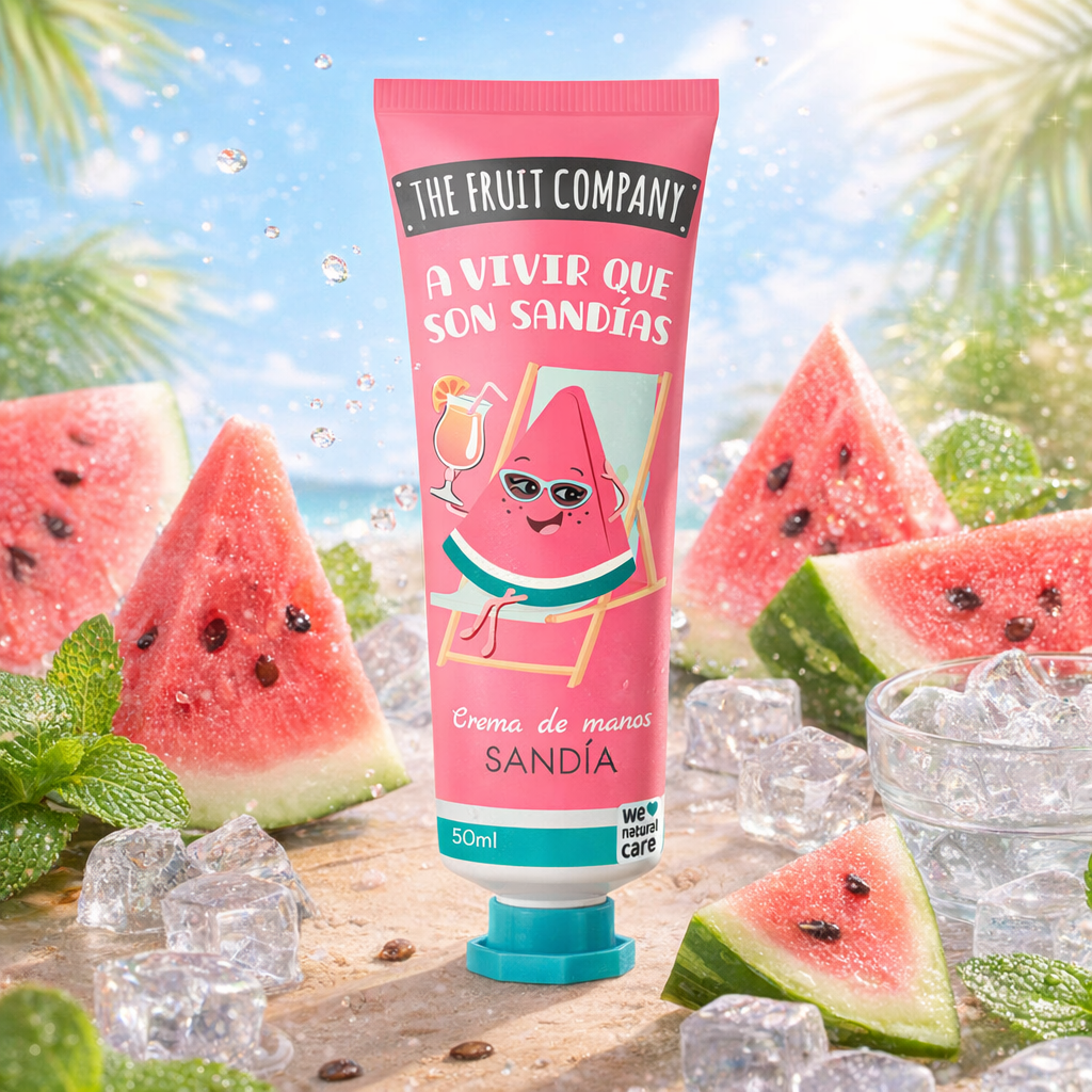 Lot de 14 Pièces - Crème Mains Pastèque 50ML - The Fruit Company