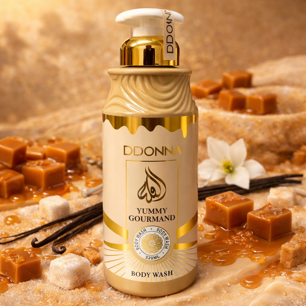 Lot de 6 Pièces - Gel Douche Yummy Gourmand 520ml - D’Donna