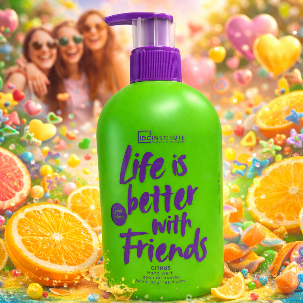 Lot de 6 - Savon Mains Life Is Better With Friends 500ml - 30% - Idc Institute