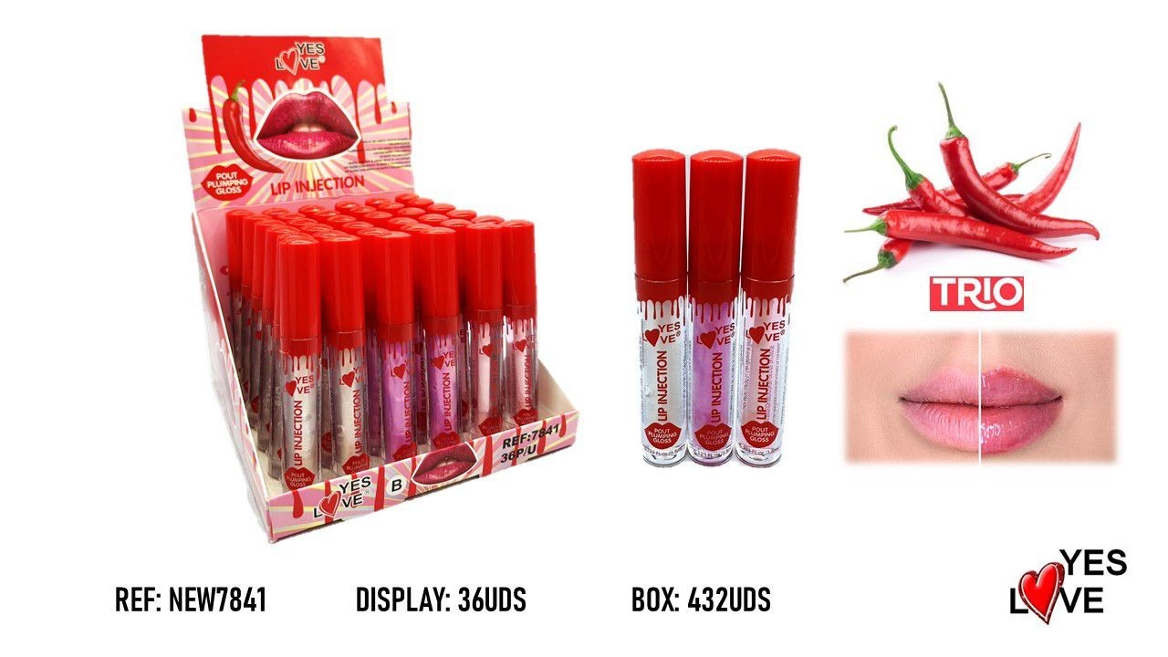 Gloss pumping lip injection yes love 7841 b