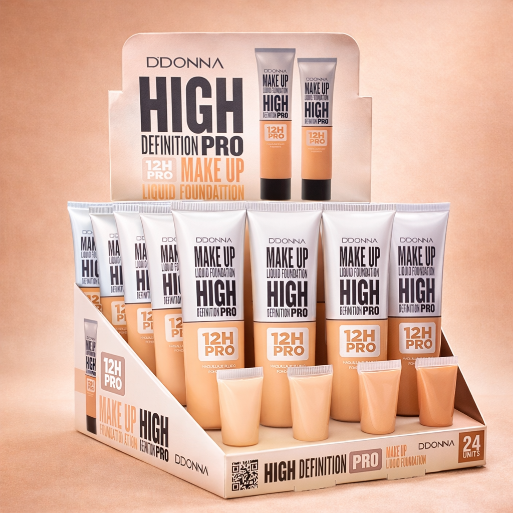 24-Piece Set - D'donna 12H Liquid Foundation