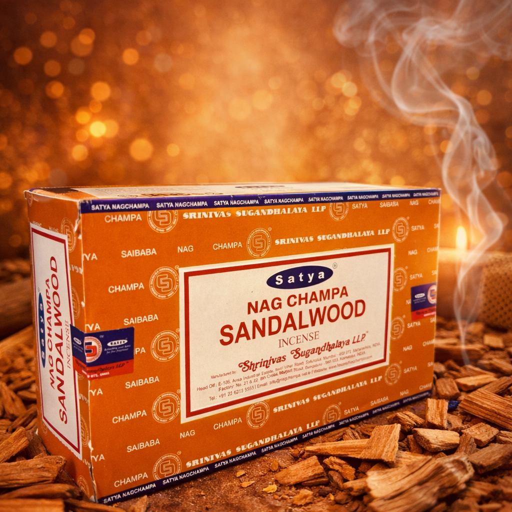 Lot de 24 Pièces - Encens en Bâtonnet Sandales Wood - Satya