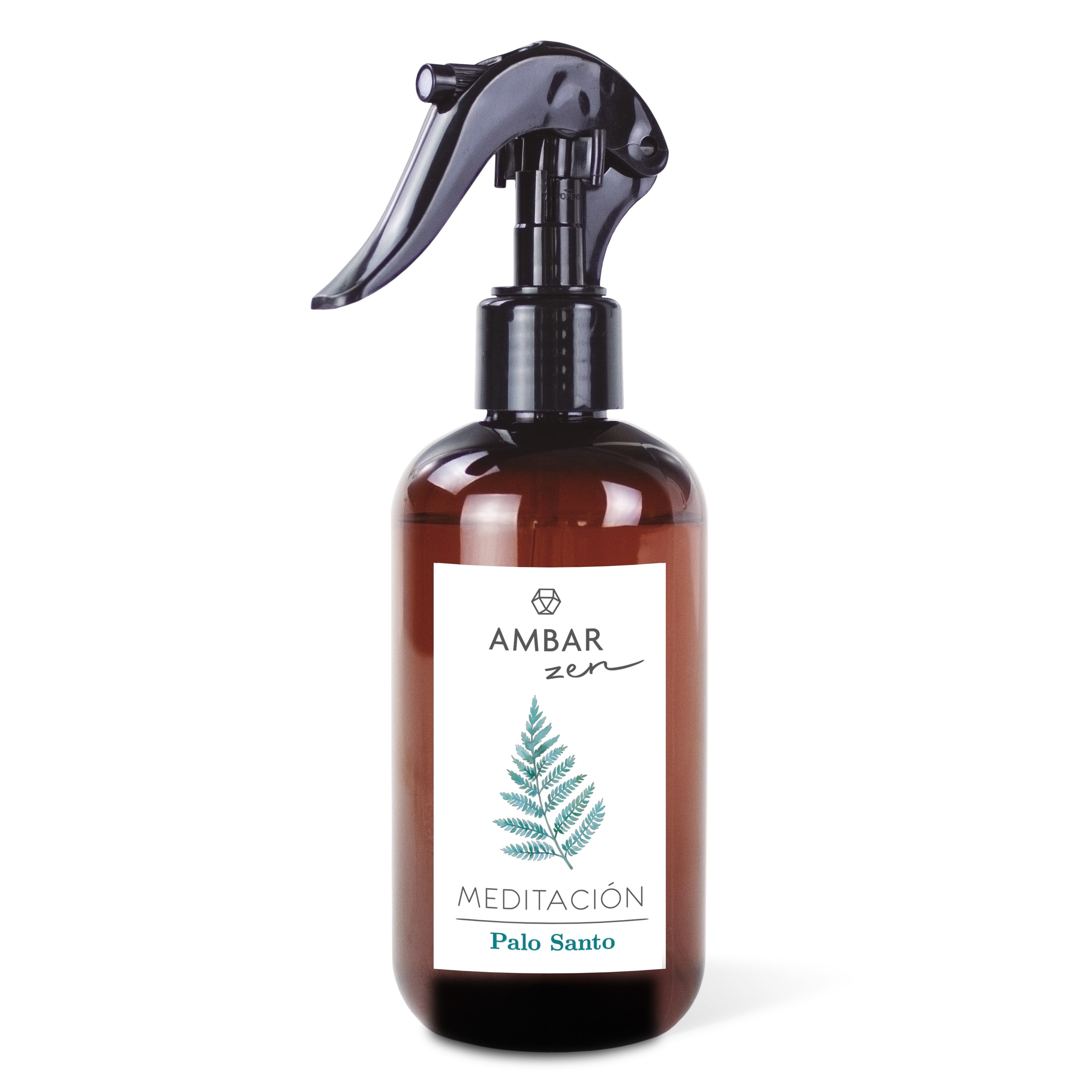 Lot de 6 Pièces - Spray D'Ambiance & Tissu Gamme "Zen" Parfum Palo Santo 225ml - Ambar