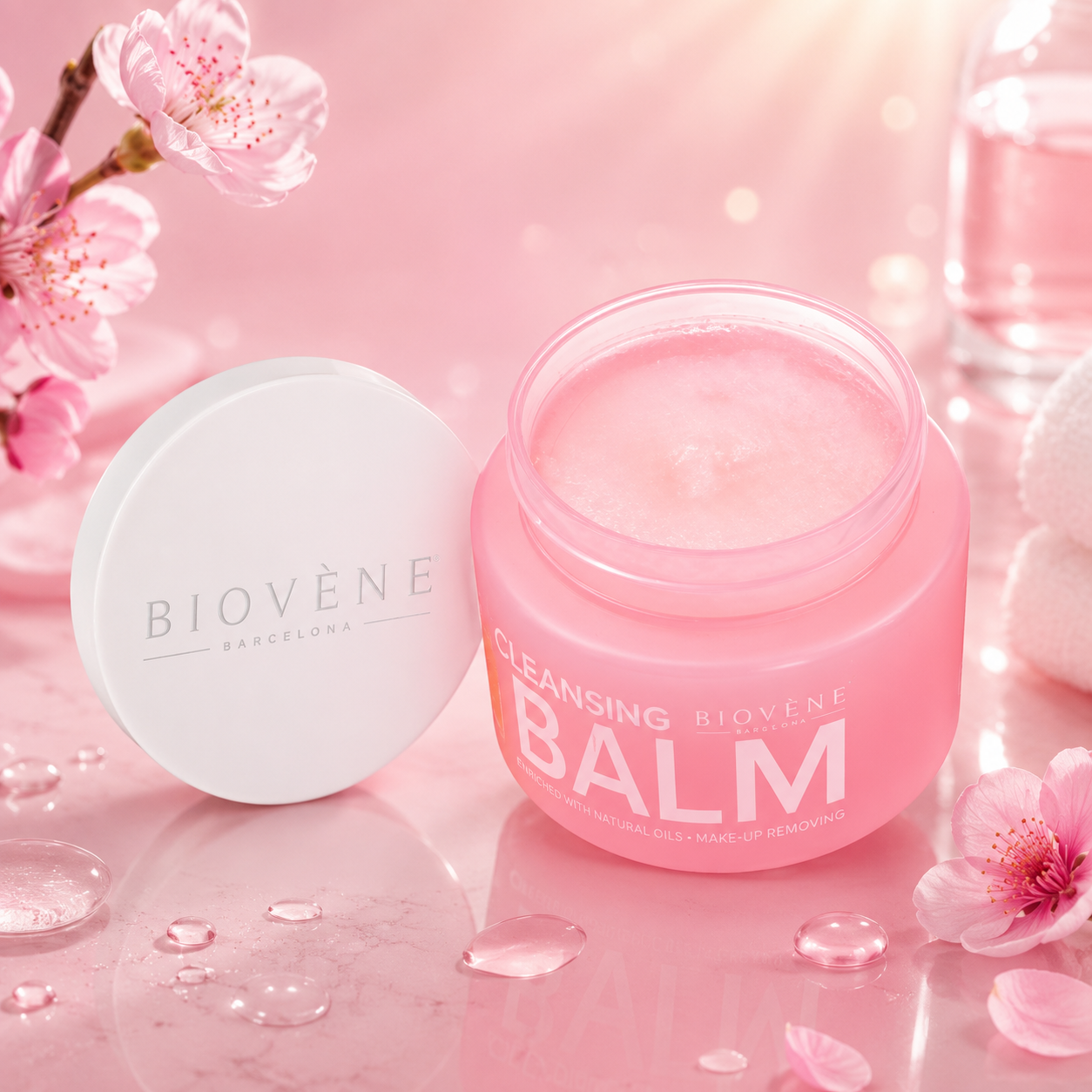 Lot de 6 Pièces - Baume Démaquillant Peach Plump Silky Soft - Biovene Barcelona