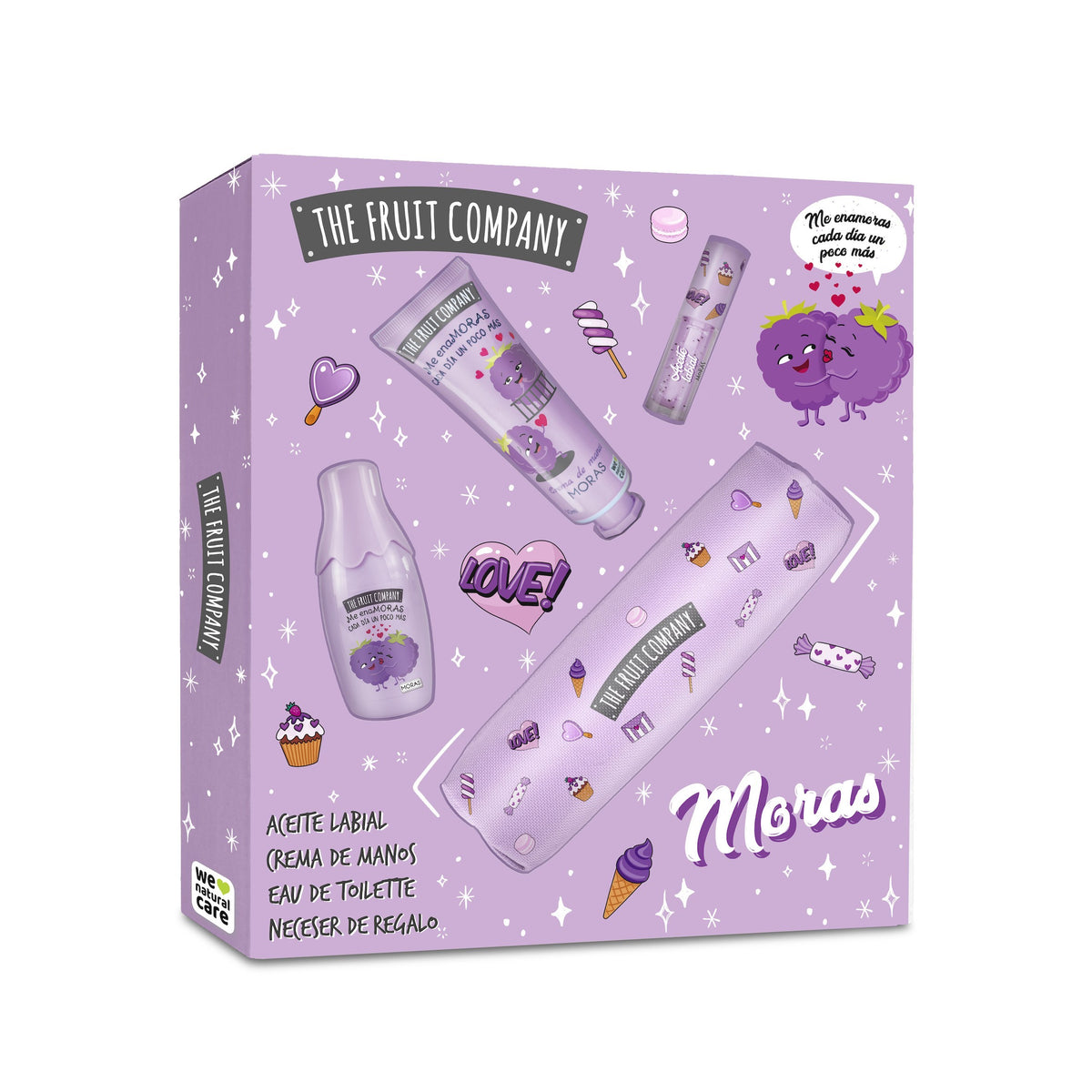 Lot de 3 Pièces - Coffret 4 Pièces à La Mûre - The Fruit Company