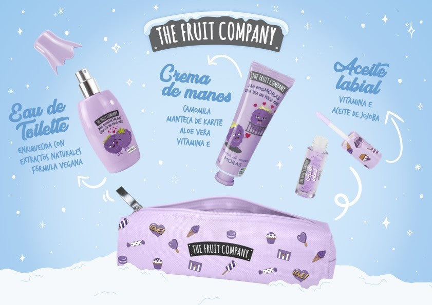 Lot de 3 Pièces - Coffret 4 Pièces à La Mûre - The Fruit Company
