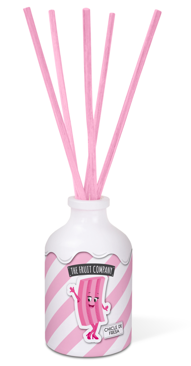 Lot de 6 mikado chewing gum fraise "candy shop" 40ML - The fruit company