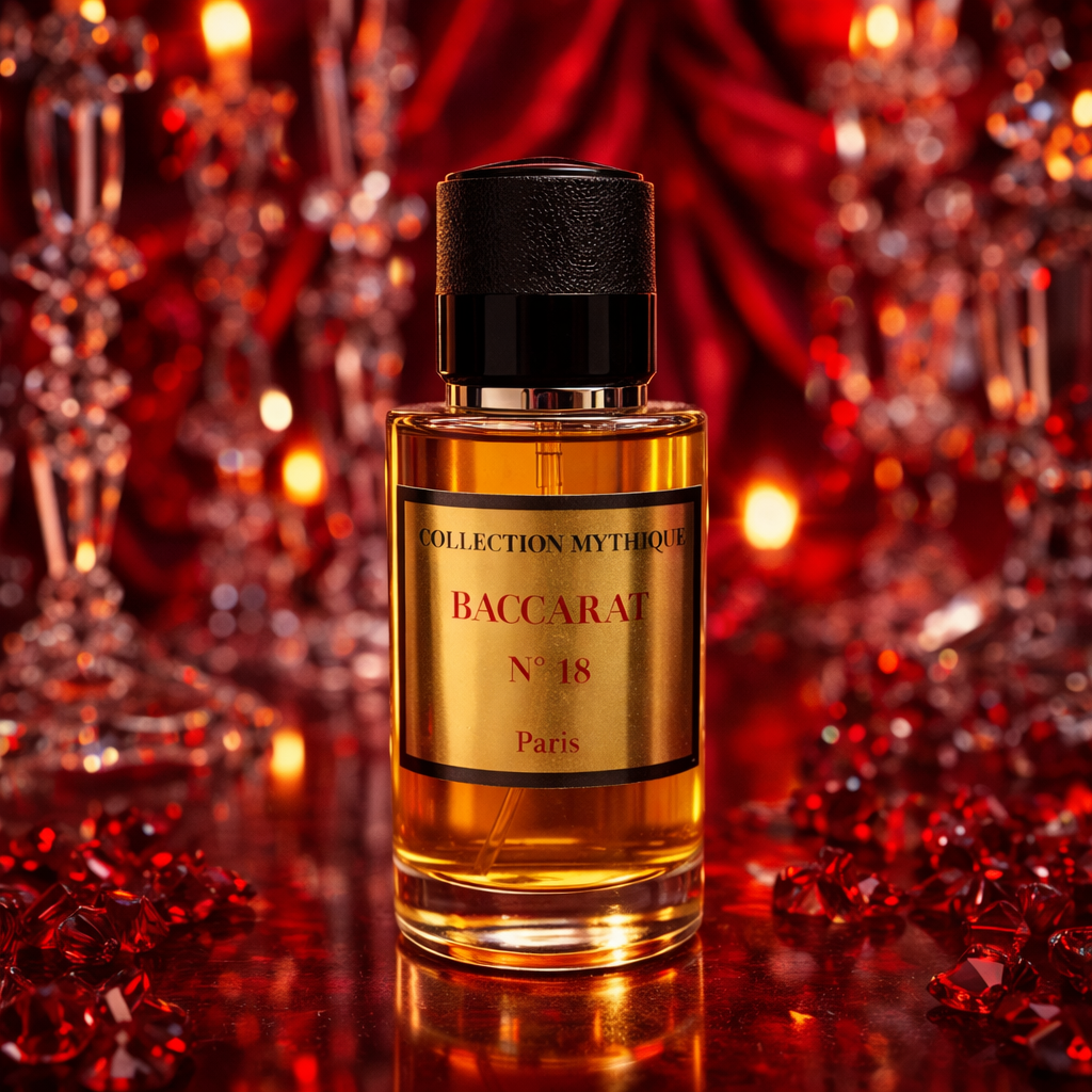 Lot de 6 Pièces - Parfum Baccarat Collection Mythique N°18- 50ml - Collection Mythique
