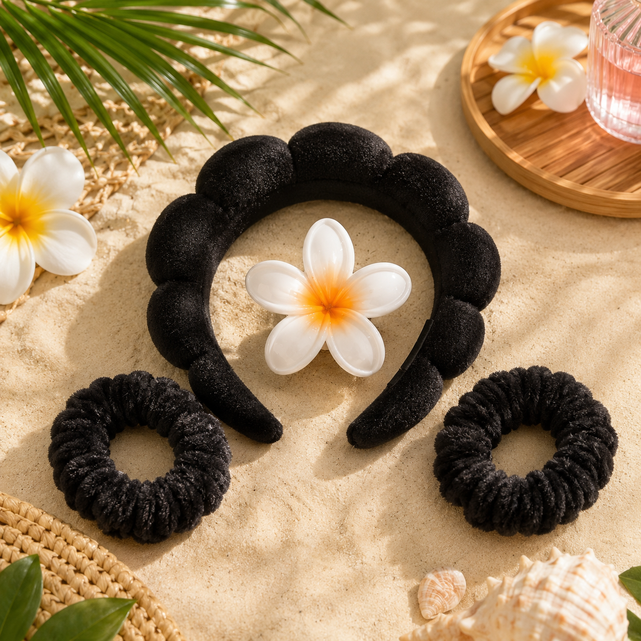 Lot de 12 Pièces - Accessoires Cheveux - Beauté Cheveux – L’accessoire indispensable de l’été !
