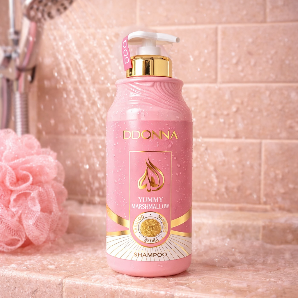 Lot de 6 Pièces - Shampoing Yummy Marshmallow 520ml - D’donna