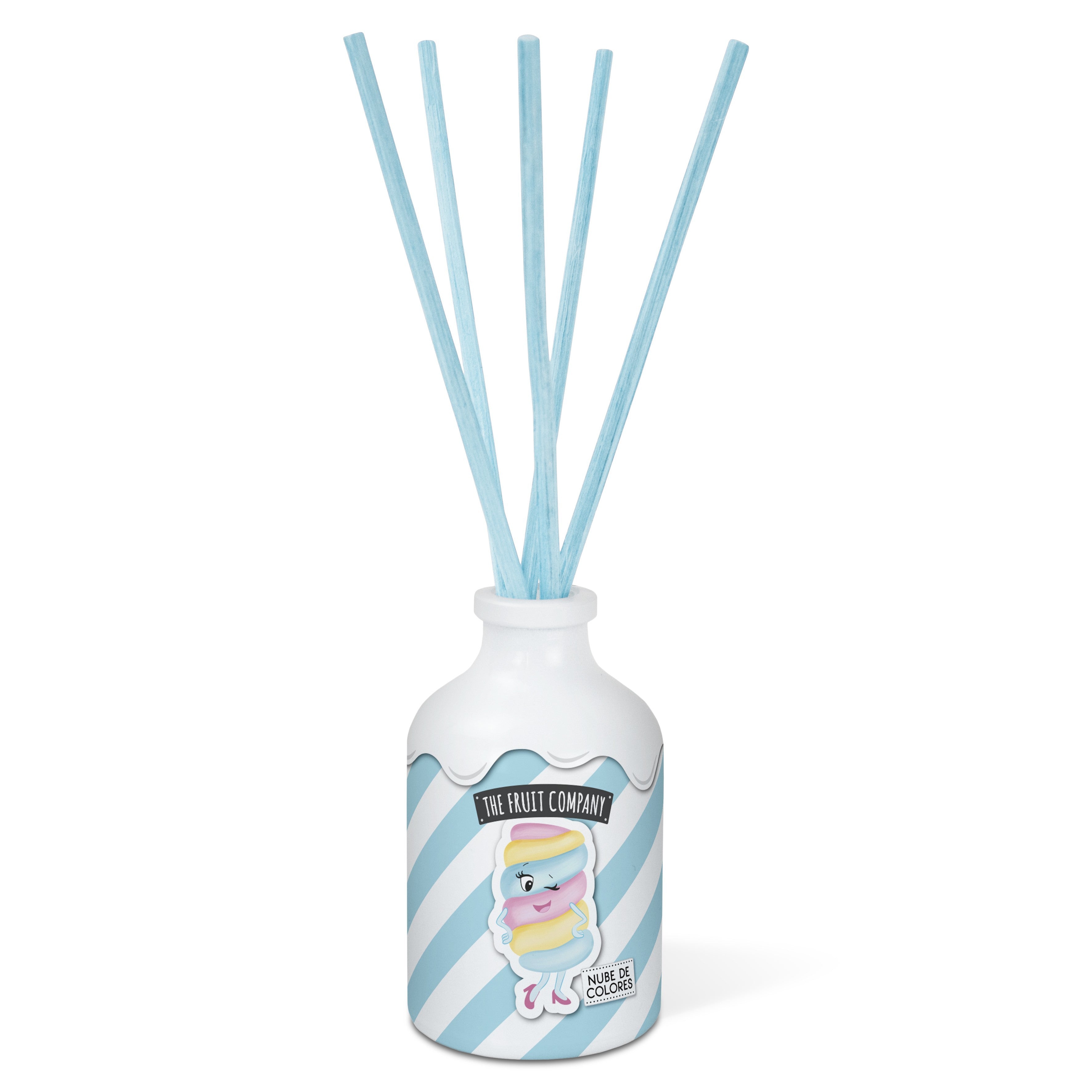 Lot de 6 - Mikado guimauve "candy shop" 40ml - The fruit company