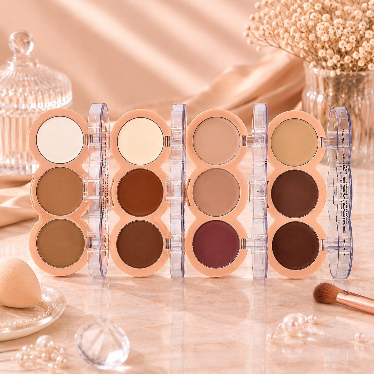 Lot de 24 Pièces - Kit Trio Conturing & Teinr Cream - D'Donna