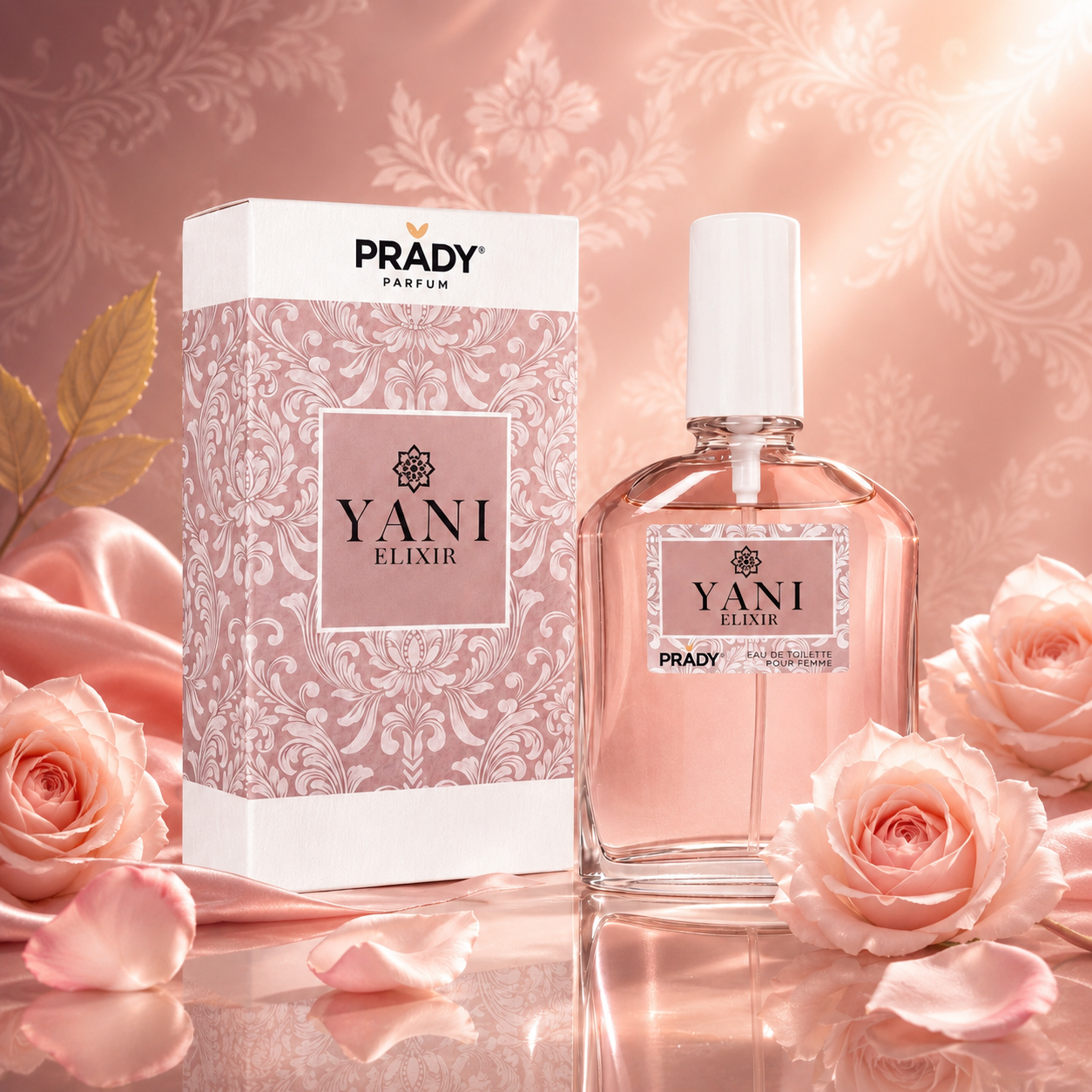 Lot de 6 Pièces - Eau de Parfum Yani Elixir Women 90ml - Prady