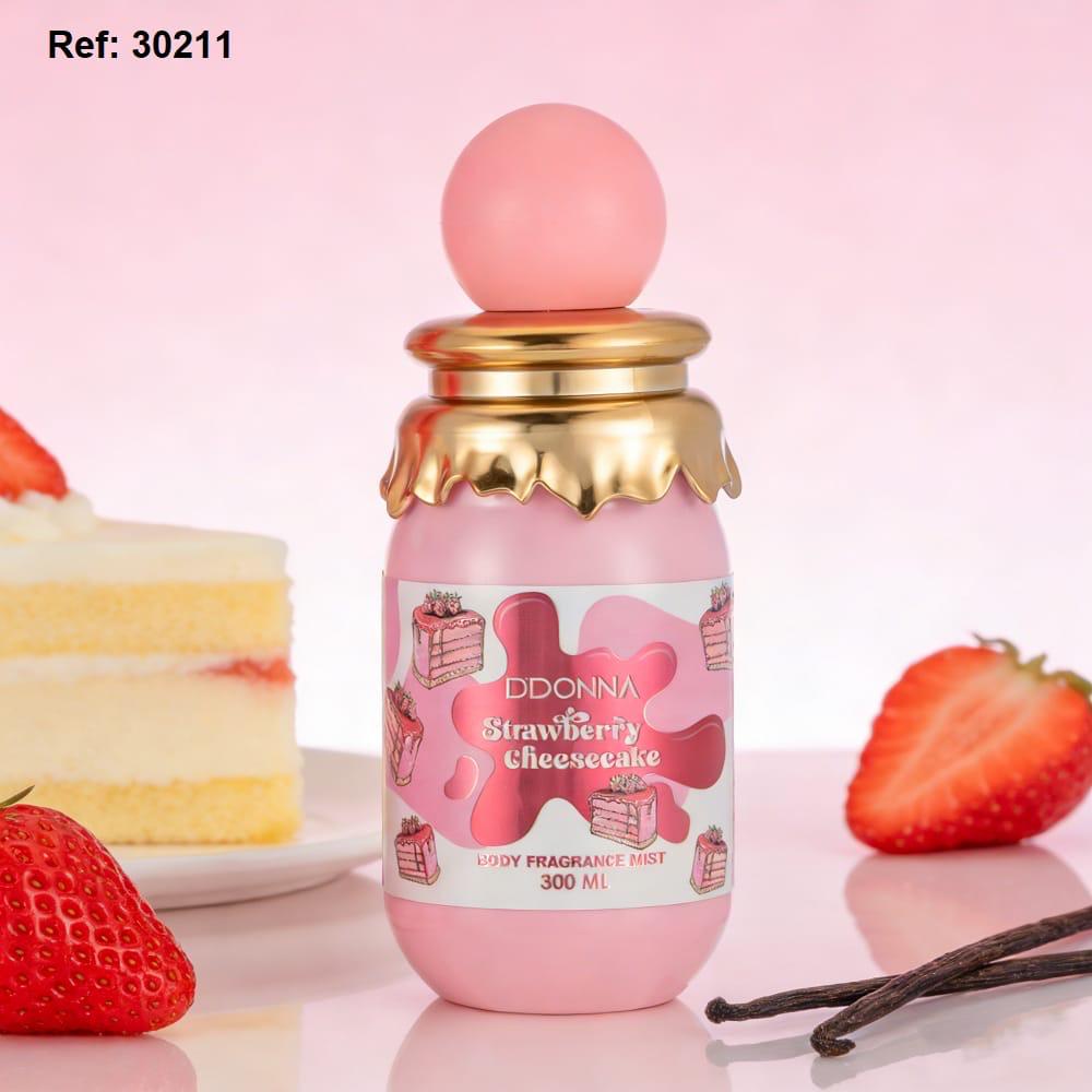 Lot de 6 Pièces - Brume Strawberry Cheesecake 300ml - D'Donna