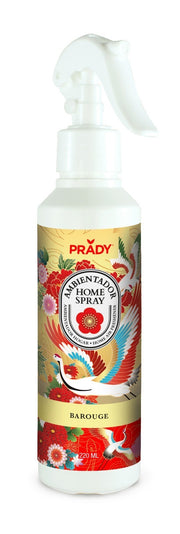 Lot de 6 spray d'ambiance maison & tissu barouge 220ML - Prady
