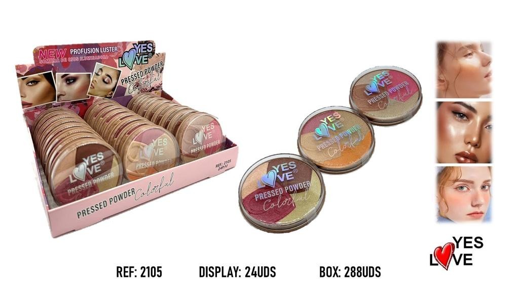 24-Piece Set - Illuminating Powder - 2105 - Yes Love