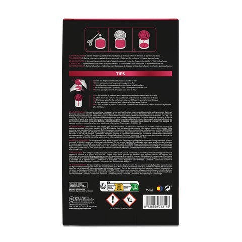 Set of 5 Pieces - Flower Red Fruits Scent Diffuser 75ml - Ambar