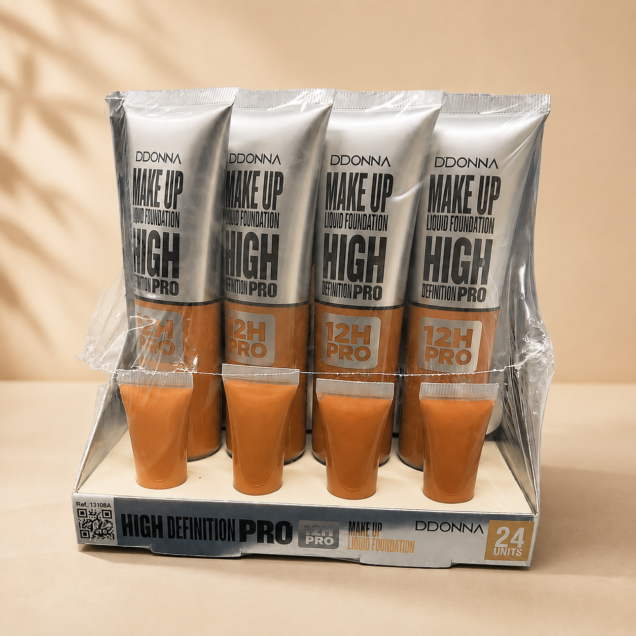 Lot de 24 Pièces - Fond De Teint Pro Liquide 12H - D'donna