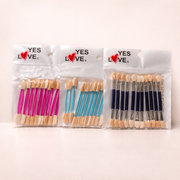 Set of 12 - Blue Eyelid Applicators - Yes Love