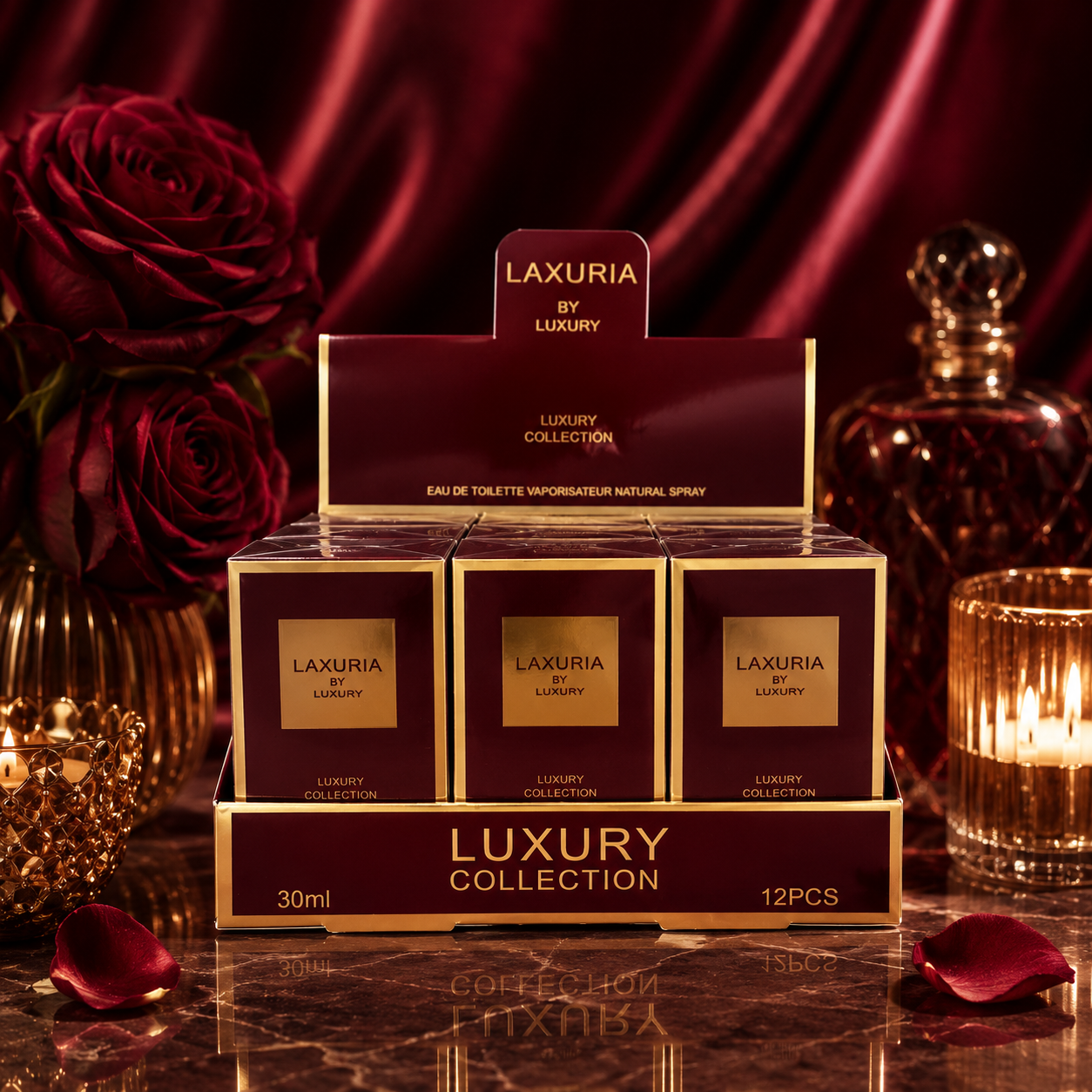 Lot de 12 Pièces - Eau de Parfum n°20 30ml - Laxuria by Luxury