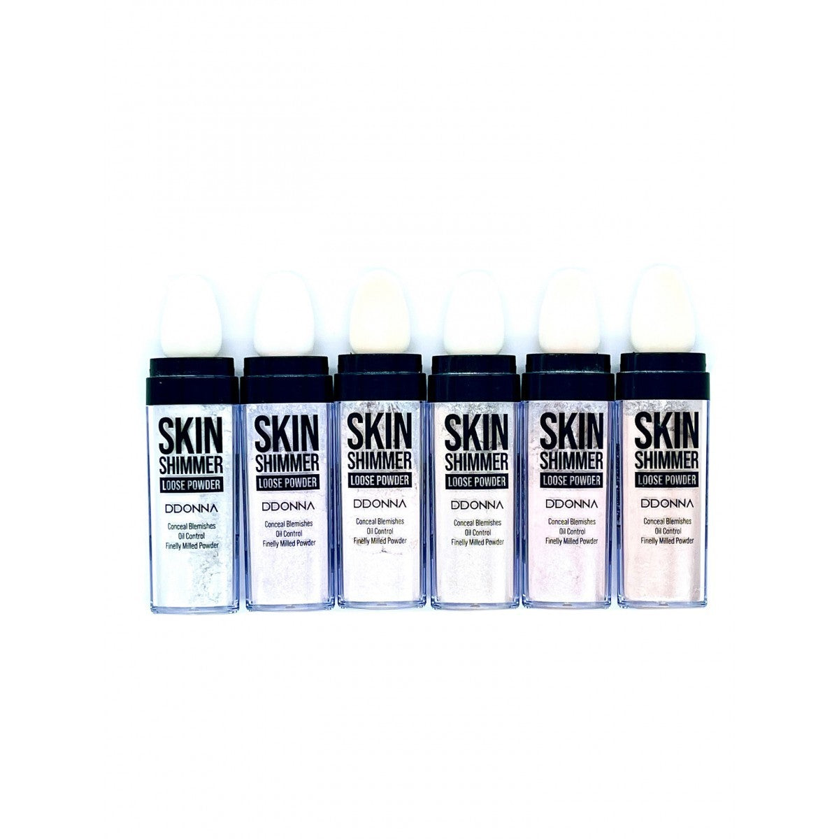 Lot de 24 poudre libre scintillante ddonna 13337A