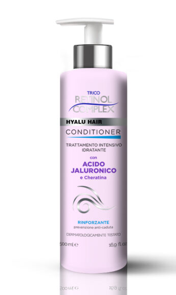 Conditioner with hyaluronic acid and keratin retinol 447