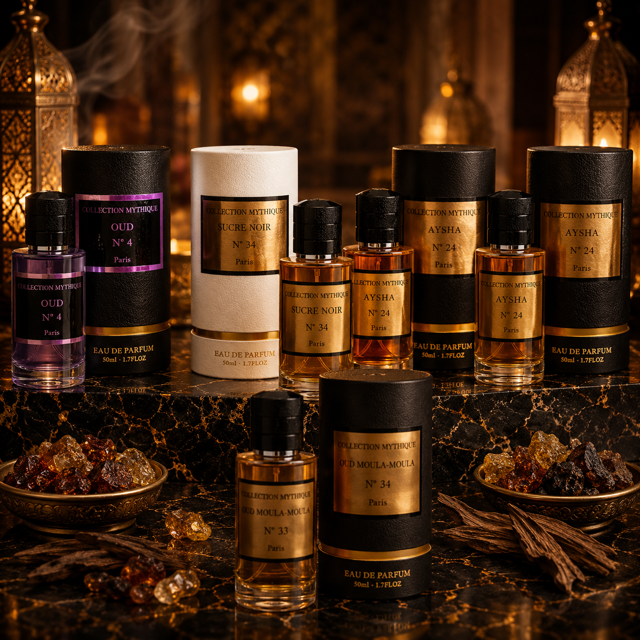 Lot de 6 Pièces - Mixte Collection Mythique Aléatoire 50ml - Collection Mythique