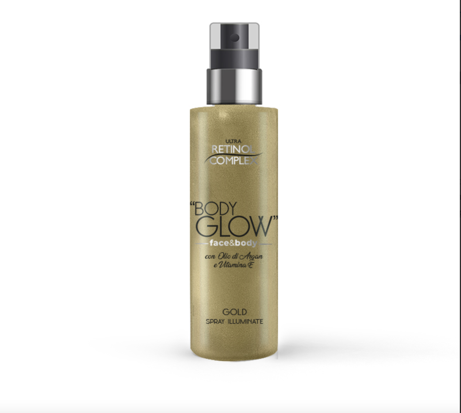 Body glow face&body gold retinol spray /331