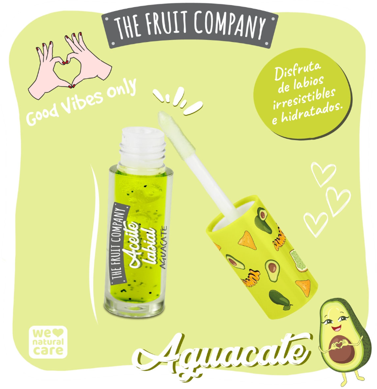 Pack of 18 avocado lip oil from The Fruit Company