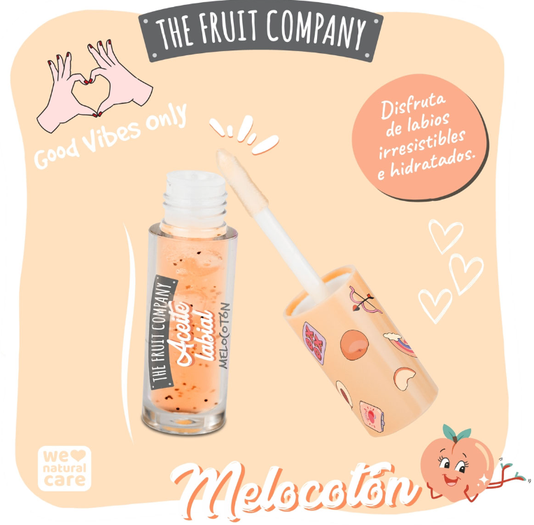 Lot de 18 huile pour les levres a la peche - The fruit compagny