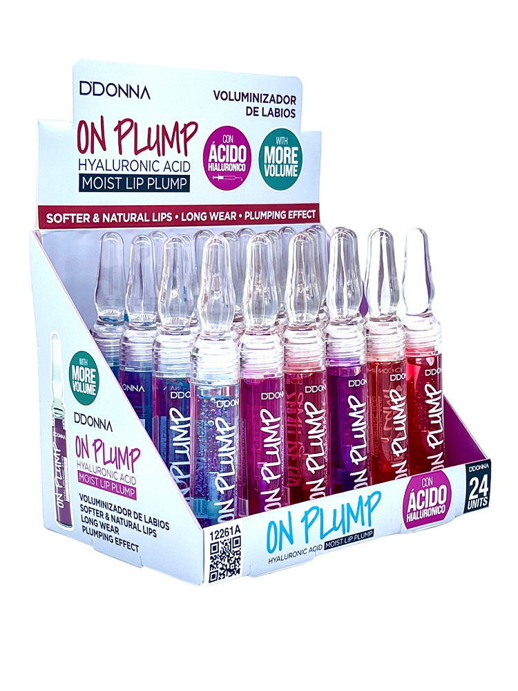 Plumping gloss on plump ddonna 12261A