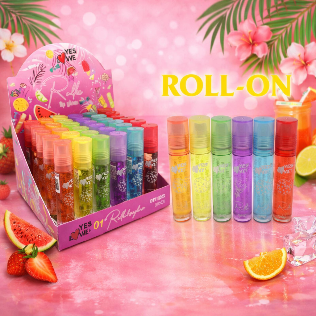 Lot de 36 Pièces - Gloss Roll On Fruité - 0372/1 - Yes Love