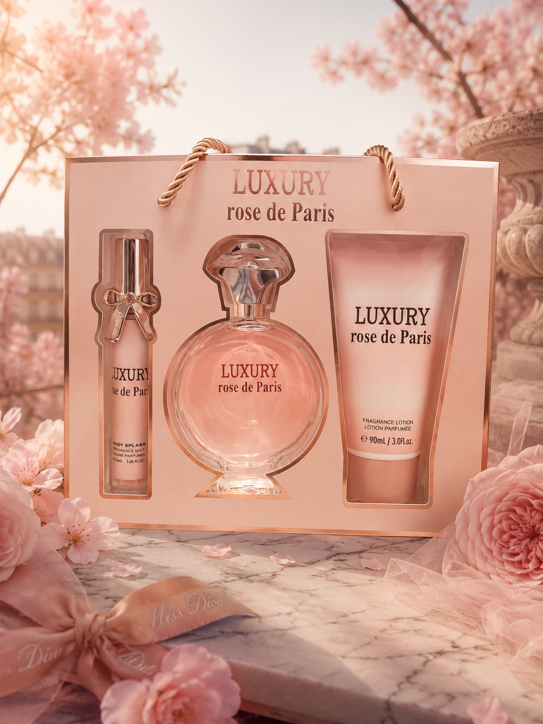 Set of 3 Pieces - 3-Piece Perfume Set - Luxury