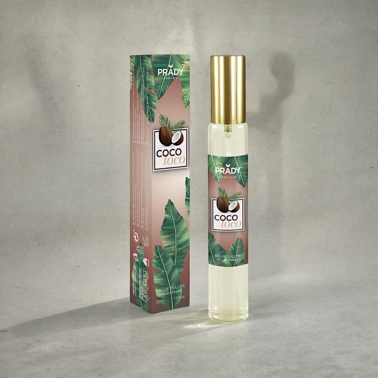 Lot de 6 Pièces - Eau de Toilette Coco Loco 33ml - Prady