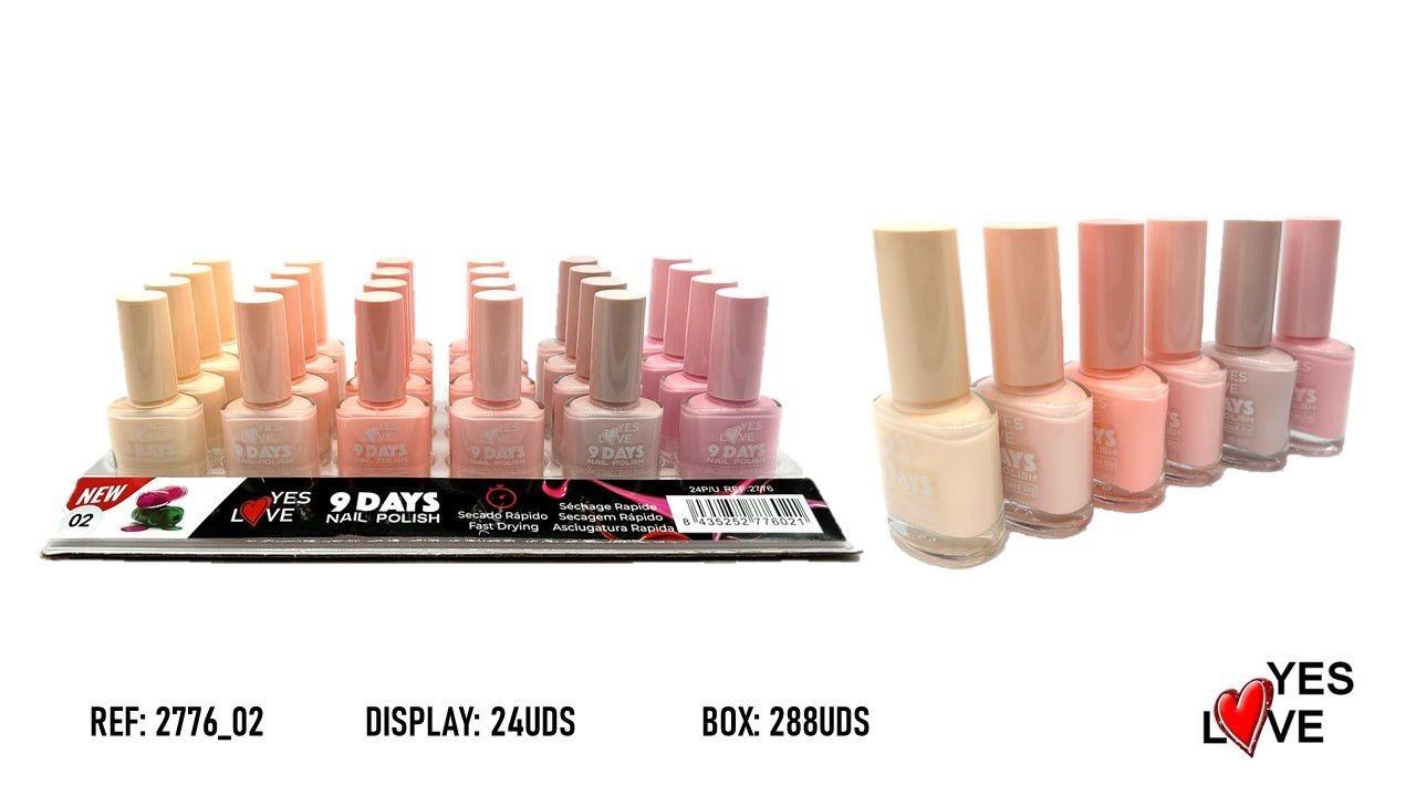 Yes Love 9-day gel effect nail polish 2776/2