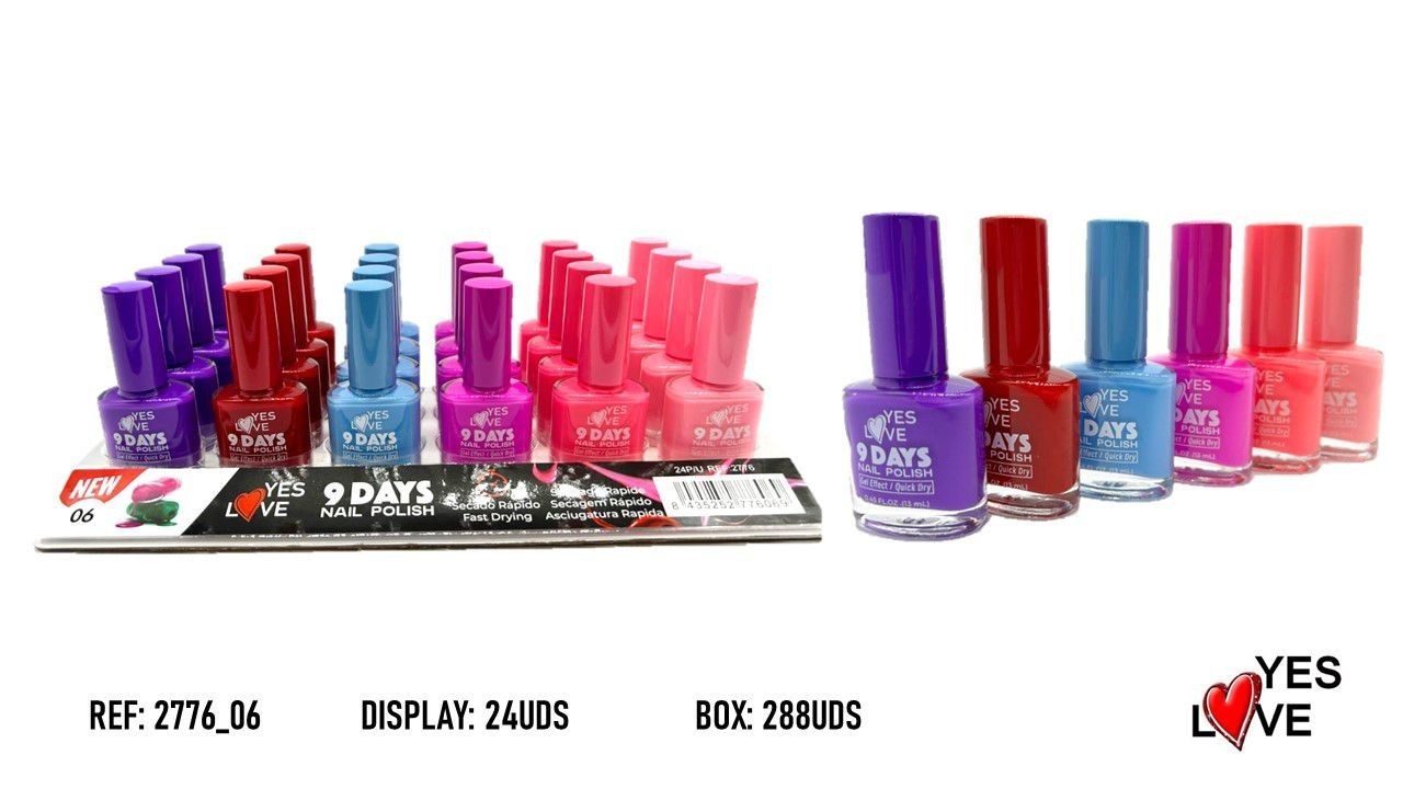 Yes Love 9-day gel effect nail polish 2776/6