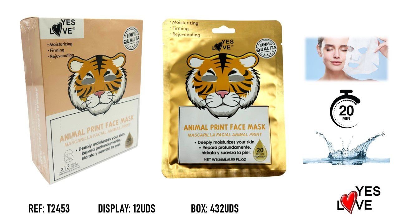 Masque hydratant yes love tigger T2453