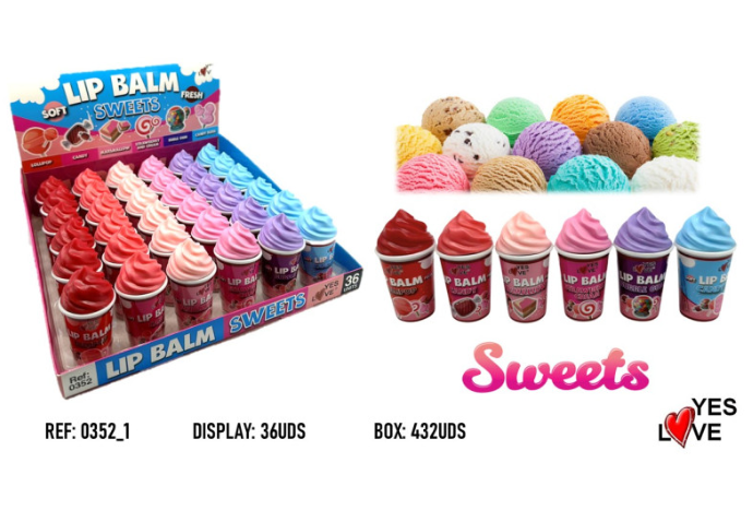 Baume a levres glace bonbon yes love 0352/1