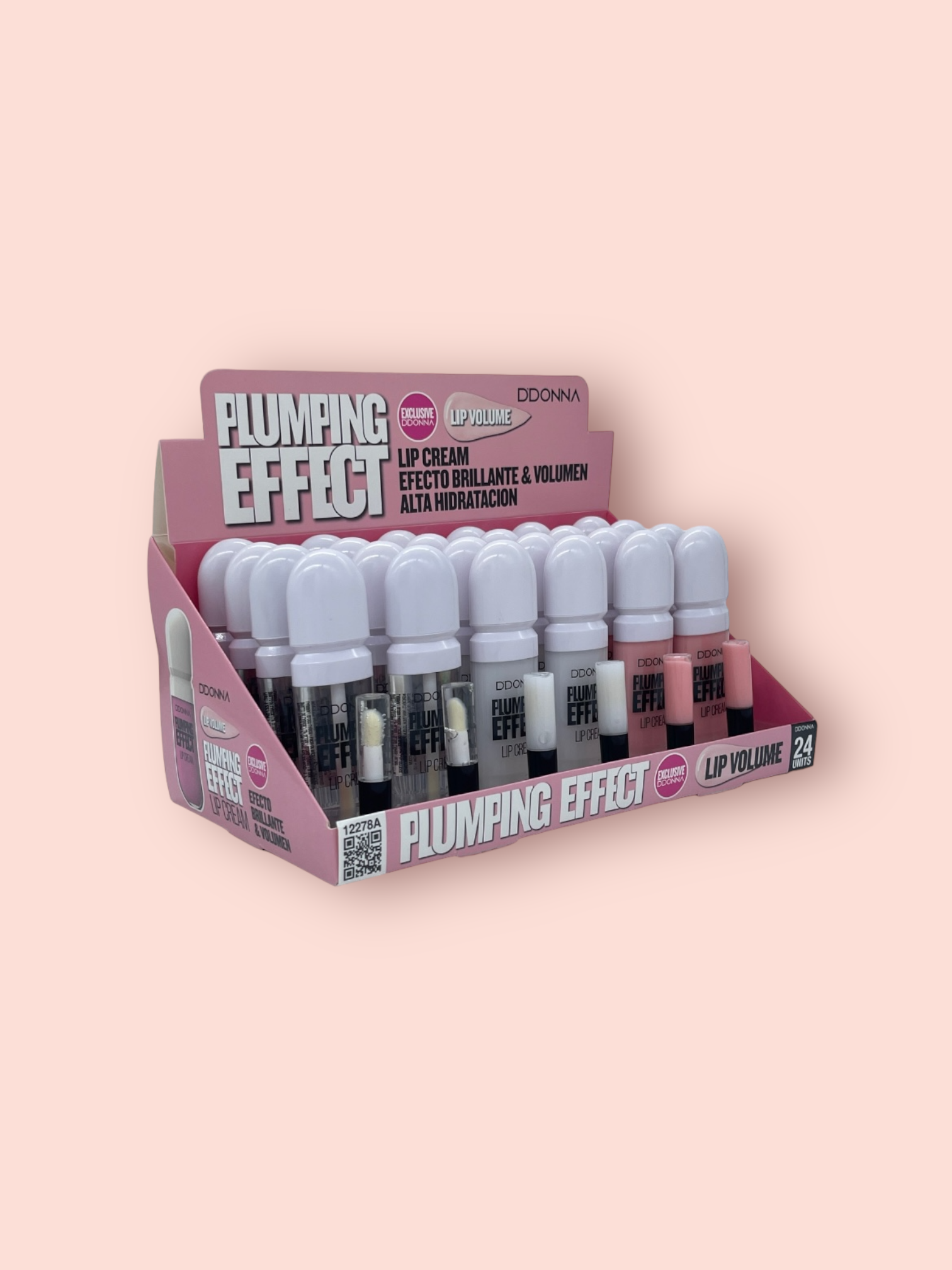 24-piece set - Lip Cream Plumping Effect - D'Donna