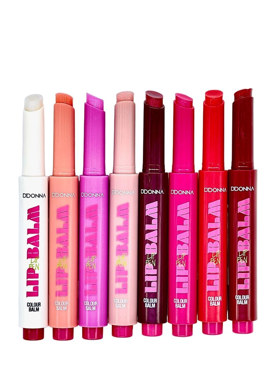 Lot de 48 lip pen colour balm d'donna 12413A