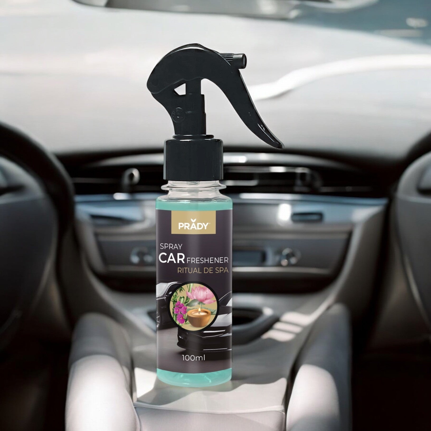 Spray d'ambiance parfumé voiture ritual de spa 100ML prady