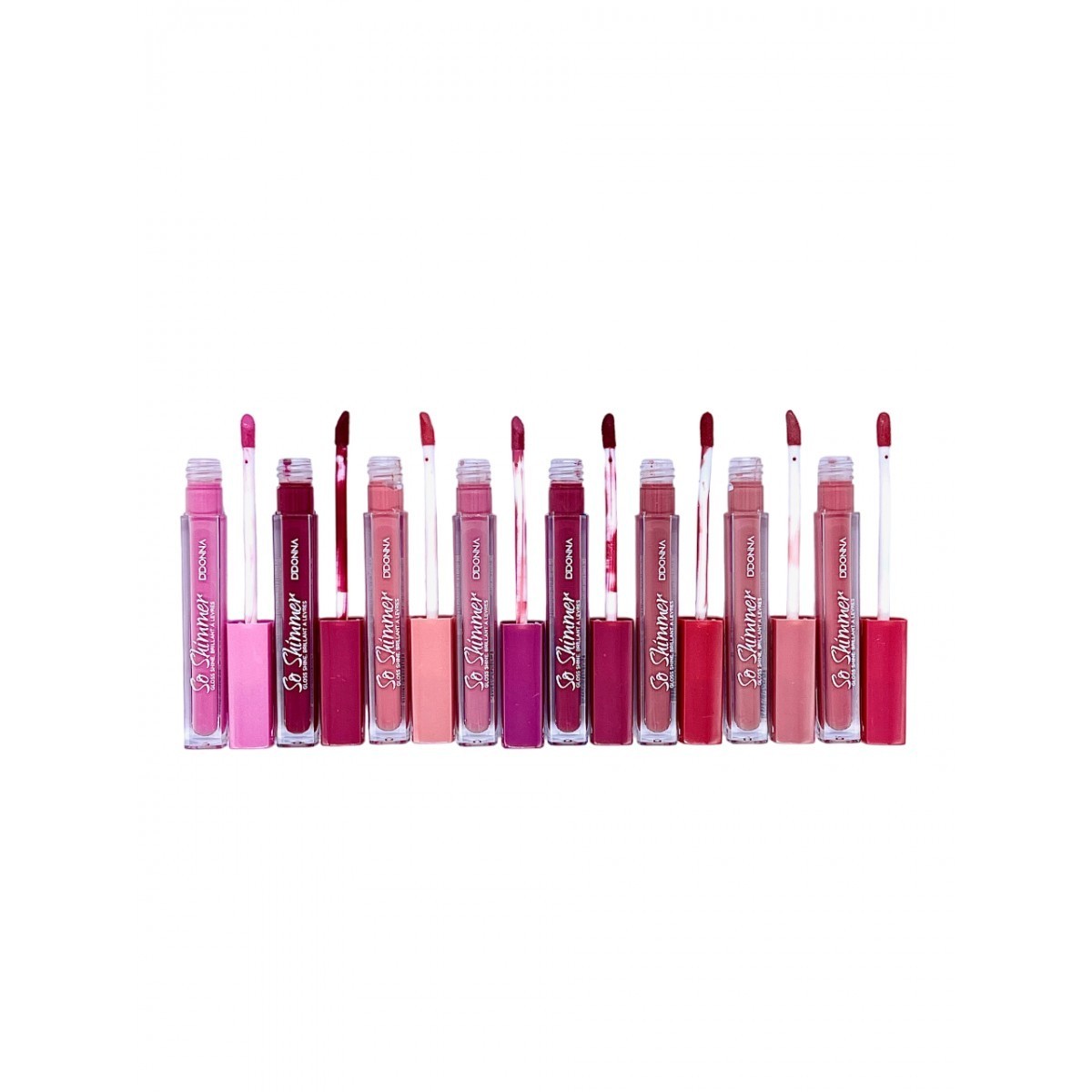 Lot de 48 gloss brillant so shimmer d'donna 12275B