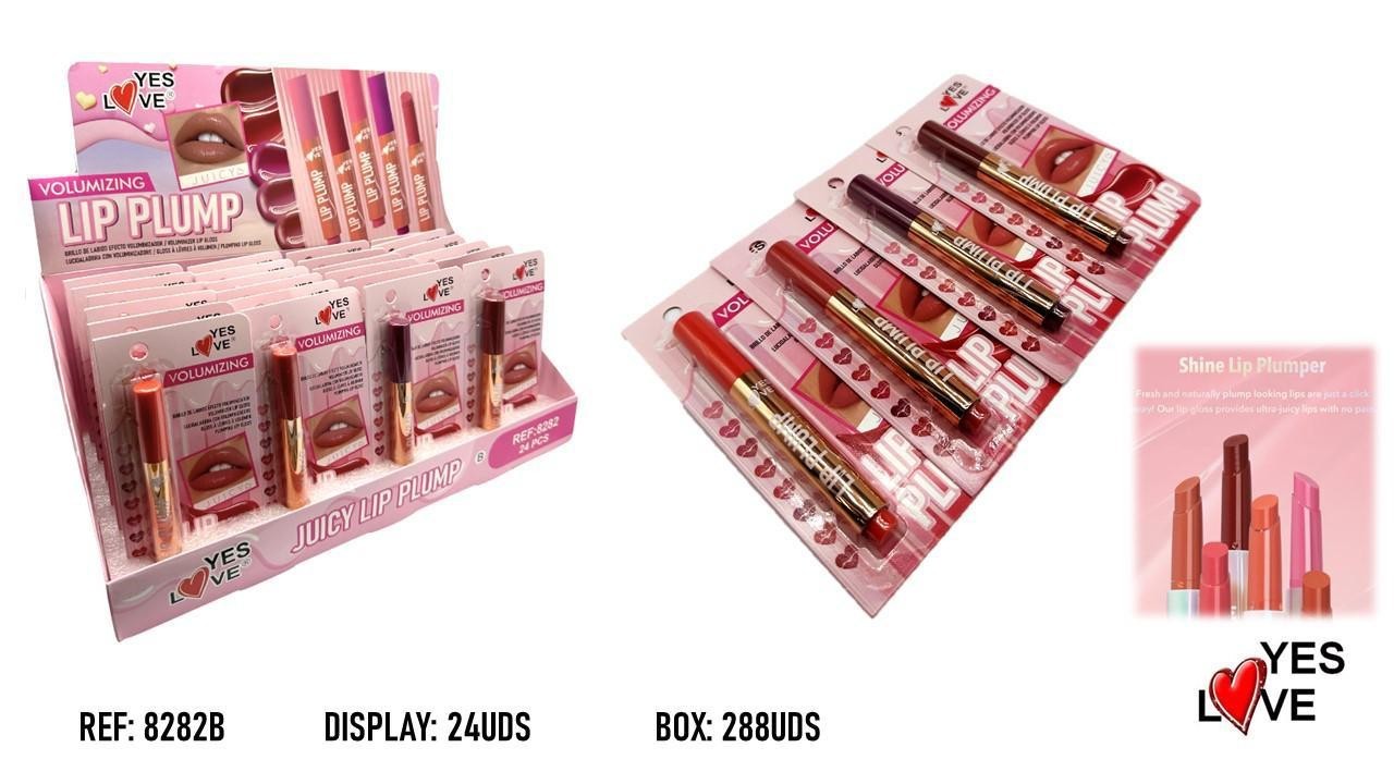 Lot de 24 gloss repulpant effet incroyable juicy 8282B - Yes love