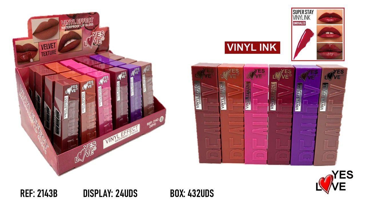 Rouge a levres vinyl effect yes love 2143B