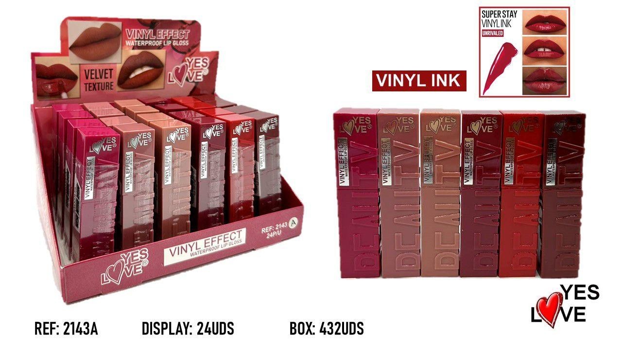 Rouge a levres vinyl effect yes love 2143A
