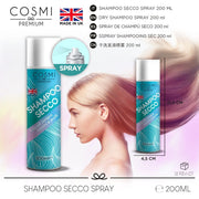 Cosmi Milano Refreshing Dry Shampoo 200ml