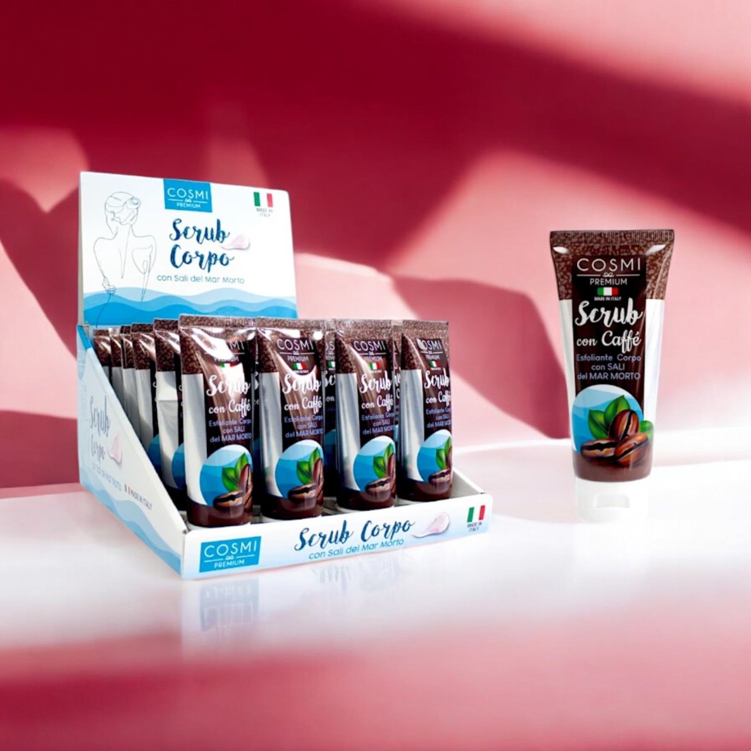 Cosmi Milano Dead Sea Salt and Coffee Body Scrub 100ml