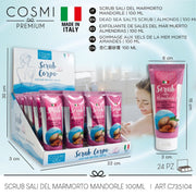 Cosmi Milano Dead Sea Salt and Almond Body Scrub 100ml