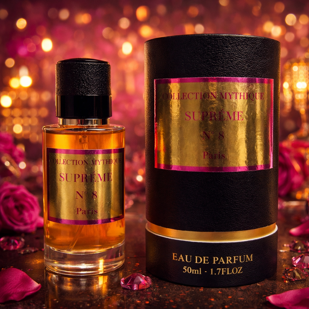 Lot de 6 Pièces - Parfum Supreme n°8 Collection Mythique 50ml - Collection Mythique